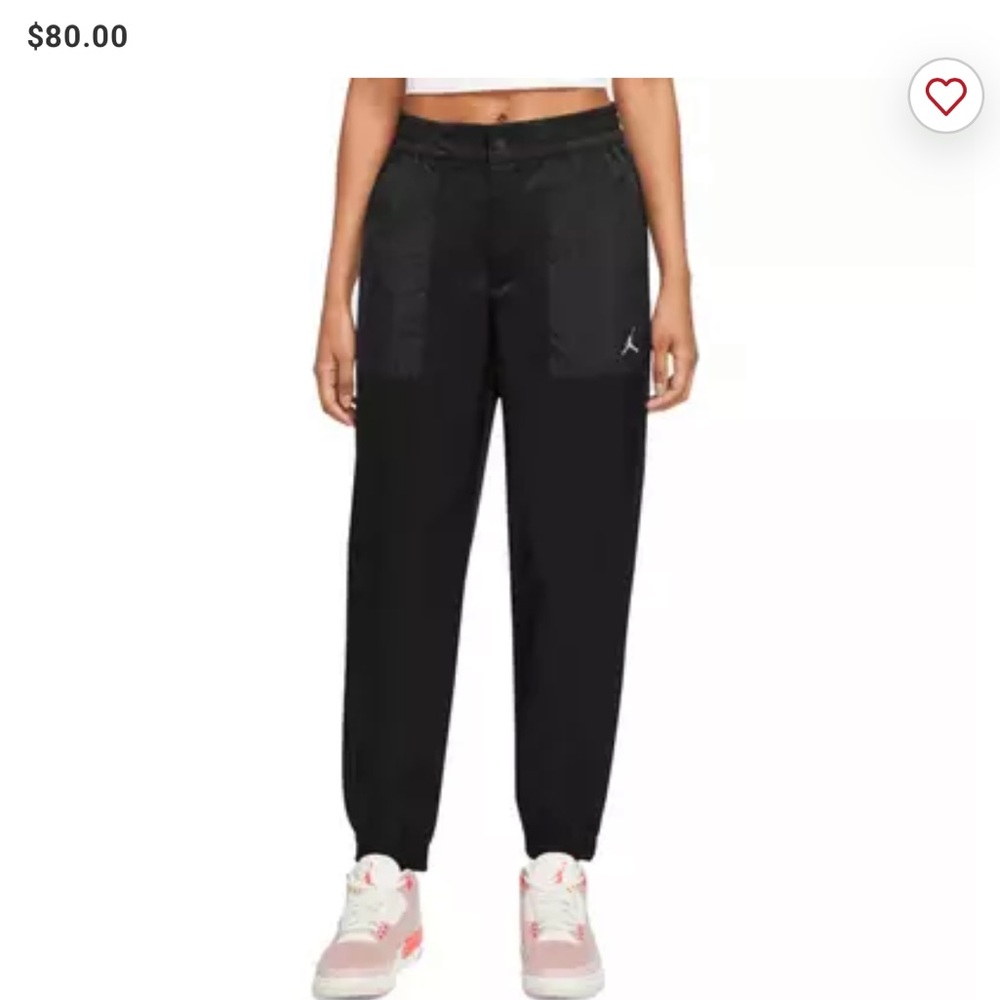 Nike Jordan Women's Black Jogger Pants